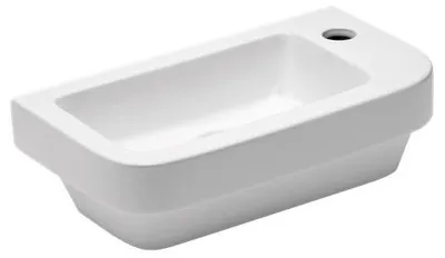 Image de Lavabo Glacera BIGIO à droite, 45 x 24 cm, sans trop-plein, BG4626