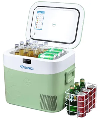 Kompressor-Kühlbox 22 L, tragbar, 12/24 V DC & 230 V AC