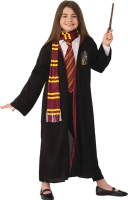 Produktbild von Harry Potter™-Gryffindor-Kostüm für Jungen schwarz-rot-gold