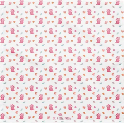 Produktbild von Mr. & Mrs. Panda Dreieckstuch Axolotl Hurra S - Weiß - Geschenk, Spaß, Halstuch, Bandana, Multifunktionstuch, Haarband, Hundehalstuch, Motivation, Lurch, Stirnband
