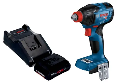 Image de Bosch GDX 18V-210 C Professional Visseuse à chocs sans fil 18 V 210 Nm Brushless + 1x batterie ProCORE 4,0 Ah + chargeur