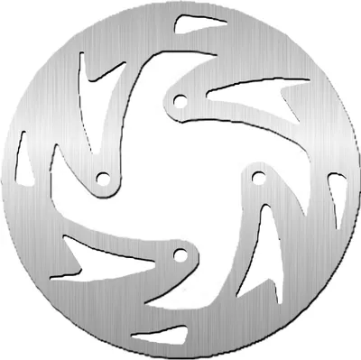 Produktbild von NG Vorderbremsscheibe linke Seite 4 Löcher 6,25 mm für FAMOTO
