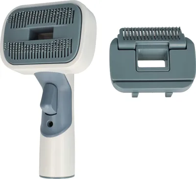 Produktbild von vhbw 2-in-1 Tierhaar-Bürstefür Staubsauger - Für 32mm Rundanschluss, Selbstreinigend