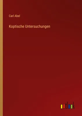 Produktbild von Koptische Untersuchungen