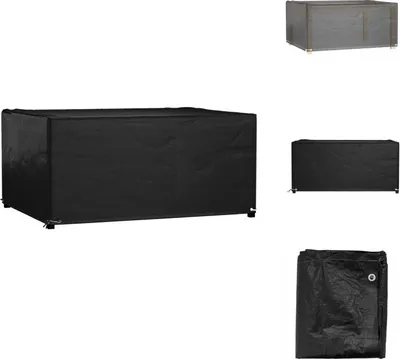 Obrázek produktu pro vidaXL Obal na zahradní nábytek 8 ok 160x120x75 cm obdélníkový - Ochranné kryty na zahradní nábytek