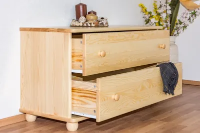 Produktbild von Nachttisch Natur Kiefer massiv