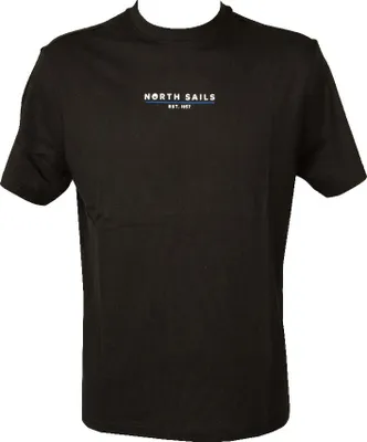 Produktbild von NORTH SAILS Herren-T-Shirt, Rundhalsausschnitt, kurzärmliges Baumwoll-T-Shirt mit Aufdruck, Artikel 692974, IT 3XL - EU XXL - USA XXL, Cotone 100%