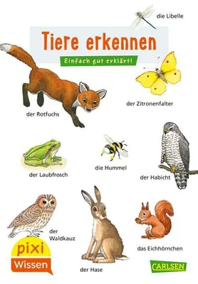 Immagine prodotto di Pixi Wissen 30: VE 5 Tiere erkennen