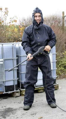 Produktbild von Wasch- und Reinigungsoverall wasserdicht, Gr. M