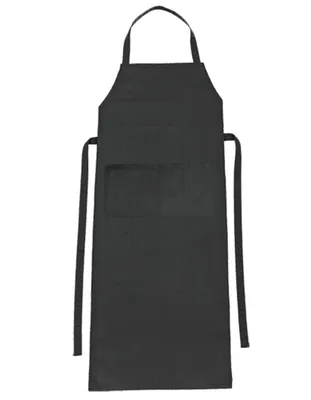 Produktbild von CG Workwear 01146-01 | Latzschürze Verona Classic Bag 90 x 75 cm - Farbe: Raven - Größe: 90 x 75 cm