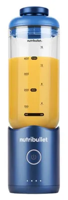 Obrázek produktu pro NutriBullet NBP013BL, Přenosný mixér, 0,59 l, Drcení ledu, Modrá