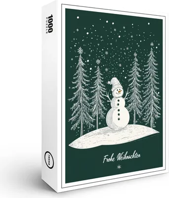 Image de puzzle premium raxxa "Snowed", 1000 pièces