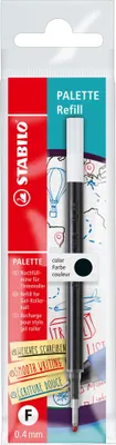 Produktbild von Nachfüllpatrone - STABILO PALETTE Refill - Strichbreite F (0,4 mm) - Einzelpatrone -schwarz