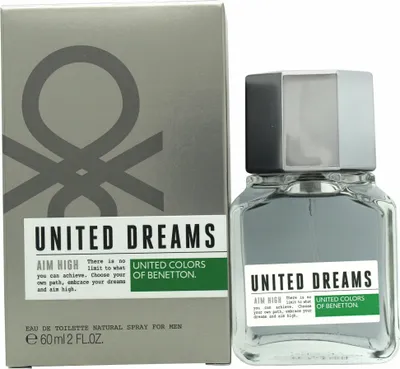 Obrázok produktu pre Benetton United Dreams Pánska toaletná voda v spreji Aim High 60ml