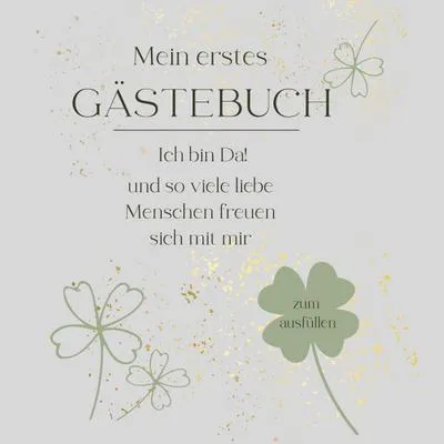 Immagine prodotto di Mein erstes Gästebuch