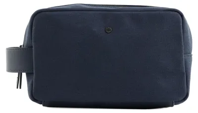 Produktbild von Ted Baker Kulturbeutel Corrbet Canvas Stud Detail Washbag Dk - Blue dunkelblau