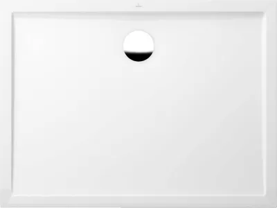 Zdjęcie produktu dla Villeroy & Boch Flat FUTURION brodzik prostokątny 1200 x 900 x 17 mm biały