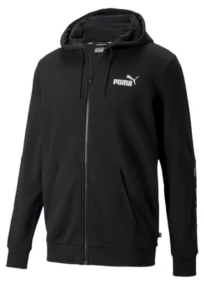 Productafbeelding van Puma - "Essential" Hoodie met volledige rits voor heren, model PP2142 (maat S) (zwart)
