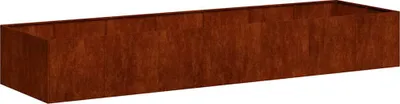 Immagine prodotto di vidaXL Fioriera Rusty 280x80x40 cm Acciaio resistente alle intemperie