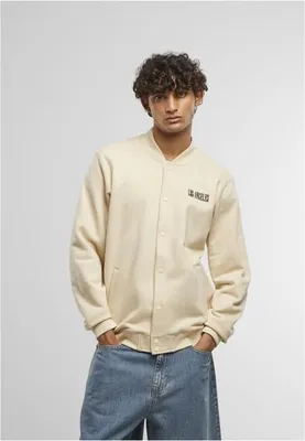 Image de Bunda Mr Tee Los Angeles EMB Heavy Tonal College Jacket sand - L