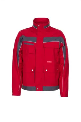 Produktbild von Planam Bundjacke Plaline Gr. 24 rot/schiefer
