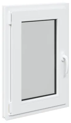 Zdjęcie produktu dla vidaXL Okno piwniczne RISOR 50 x 75 cm z PVC i szkła, białe