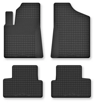 Zdjęcie produktu dla Dywaniki gumowe do FIat Coupe 1993-2000 (coupé) – 4 szt., czarne, dobierane – Wielganizator Semi-Universal
