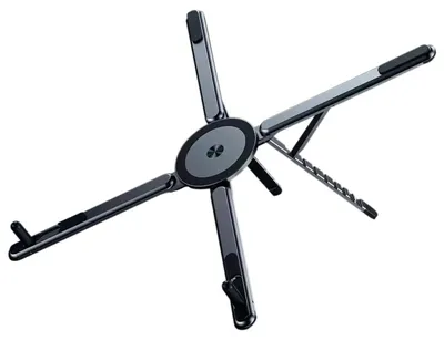 Image de Support pliable et réglable pour ordinateur portable, en aluminium