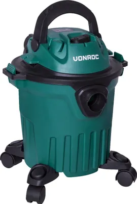 Produktbild von VONROC VONROC Kompakter Nass- und Trockensauger / Staubsauger - 1000W – Blasfunktion – 12L Tank - 5m Stromkabel