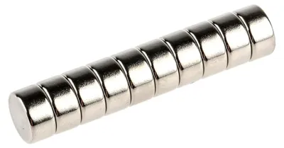 Produktbild von Neodym-Scheibenmagnete, 8 x 4 mm