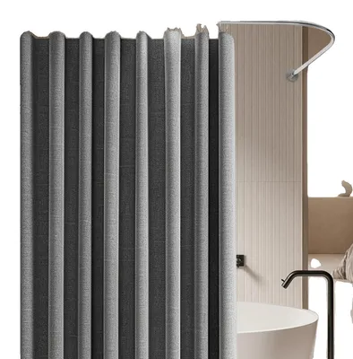 Zdjęcie produktu dla Drążek do zasłon prysznicowych, stal nierdzewna 201, wymiary 70–95 x 105–165 cm, w kształcie litery L, maksymalne obciążenie 8 kg, waga netto 0,7 kg