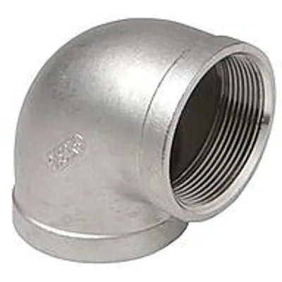 Zdjęcie produktu dla Kolanko redukcyjne i/i wewnętrzne/wewnętrzne nr 90 ze stali nierdzewnej Atusa, (AISI 316) / PN16, rozmiar: 3/4 x 1/2 cala