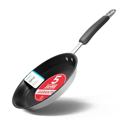Produktbild von PURE LIVING 54011 Bratpfanne, 20 cm max. Durchmesser, Edelstahl, Induktionsherd-geeignet, Antihaftbeschichtung