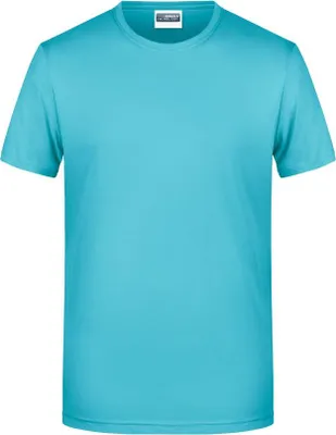 Produktbild von Men's Basic-T Herren T-Shirt in klassischer Form pacific, Gr. S