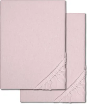 Produktbild von Spannbettlaken Winterflausch rosa 90 x 190 - 100 x 200 cm Doppelpack