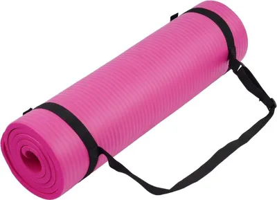 Produktbild von Rutschfeste NBR-Yogamatte, grün, mit Tragegurt