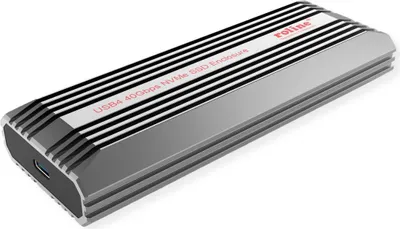 Image de ROLINE USB4 Typ C Ext.Gehäuse M.2 NVME SSD 40Gbit/s (16.01.4149)