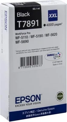 Obrázek produktu pro C13T789140 EPSON WF Tinte black EHC 4000