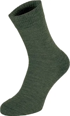 Produktbild von MFH Socken, Merino, oliv - 42-44