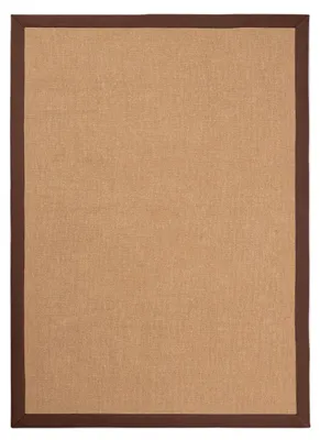 Image de carpetfine Tapis Sisal Marron 200x290 cm | Tapis moderne pour le salon et la chambre à coucher