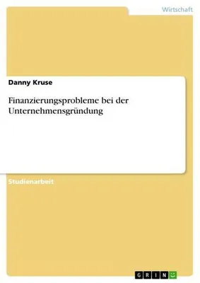 Immagine prodotto di Finanzierungsprobleme bei der Unternehmensgründung