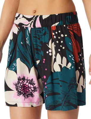 Produktbild von Schiesser Damen Schlafhose kurz Webhose - Mix + Relax