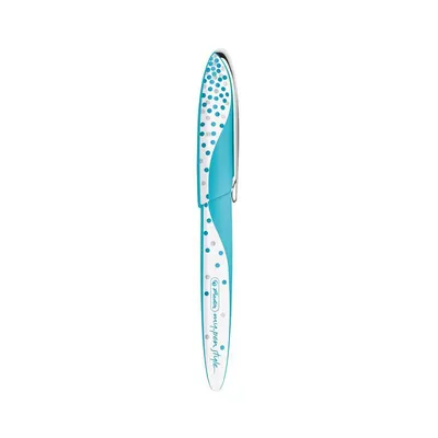 Produktbild von Herlitz my.pen Frozen Glam, Blau, Weiß, Kartuschenfüllsystem, Edelstahl, 1 Stück(e)