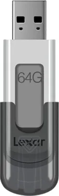 Immagine prodotto di Lexar JumpDrive V100 unità flash USB 64 GB USB tipo A 3.2 Gen 1 (3.1 Gen 1) Grigio, Bianco
