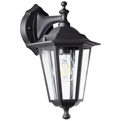Produktbild von Außen Wandlampe, 31 x 17 x 22 cm, E27, max. 60 W, IP44, Metall/Glas
