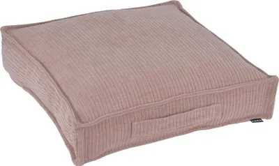 Produktbild von H.O.C.K. Jonny Matratzenkissen 50x50x10cm rosa-powder schmaler Cord