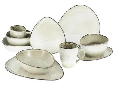 Obrázok produktu pre CreaTable, 23769, Cloudy Sand, kombinovaná sada 10 ks, kamenina