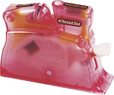 Nadeleinfädler für Büro, rosa, 1 Stück