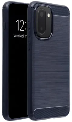 Image de Coque arrière brossée imoshion pour le OnePlus 15R - Bleu foncé