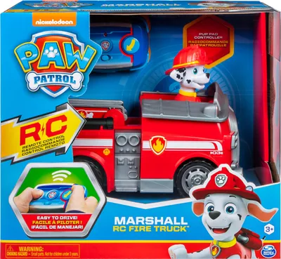 Immagine prodotto di Spin Master Camion dei pompieri Paw Patrol Marshall RC, 3 anno(i)